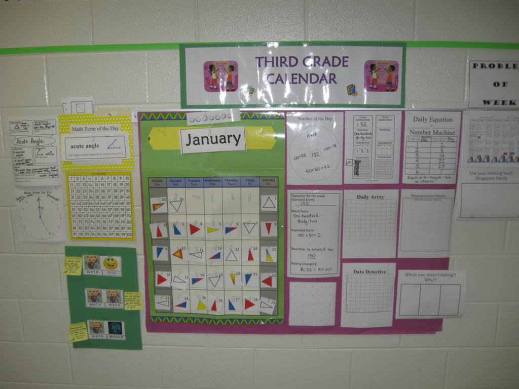 calendarnumber routines supplements k 5 mrs kathy everyday counts math calendar kit grade 2 1