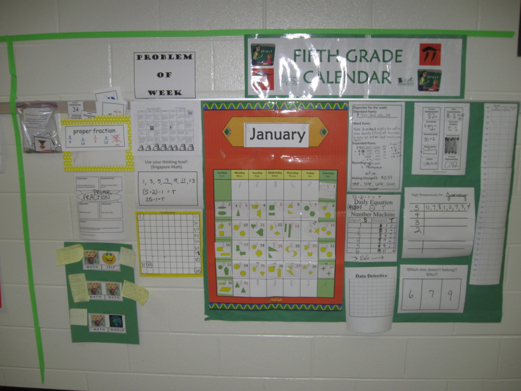 calendarnumber routines supplements k 5 mrs kathy everyday counts math calendar kit grade 2 2