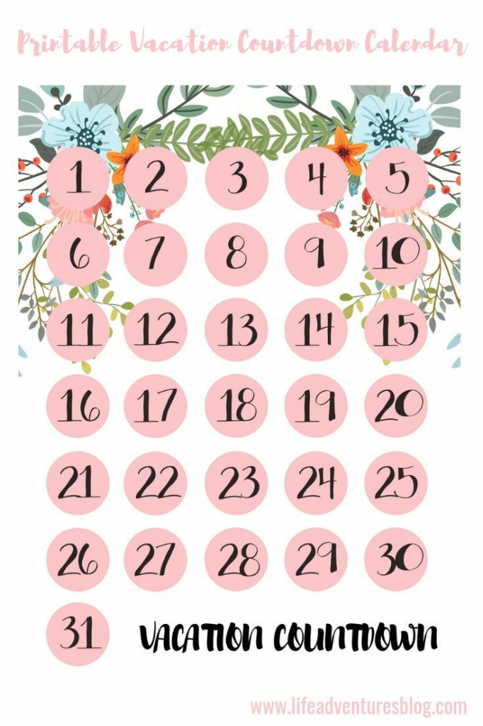 free vacation countdown calendar for your next vacation countdown calendar to vacation