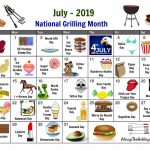 July National Day Calendar Free Printable National Calendar Day