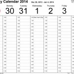 Kalendar Template Calendars With Hours