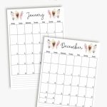 Lined Planner Inserts Free Printable Calender A5 Planner Free Lined Monthly Planner