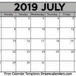 Mix Free July 2019 Printable Calendar Sunrise And Sunset Printable Calendar