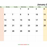 Monthly Calendar 2020 Free Download Editable And Printable Openoffice 2020 Calendar Template