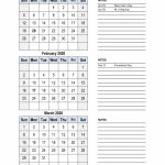 Printable 3 Month Calendar 2020 Kinisrsd7 Printable Three Month Calendar Template