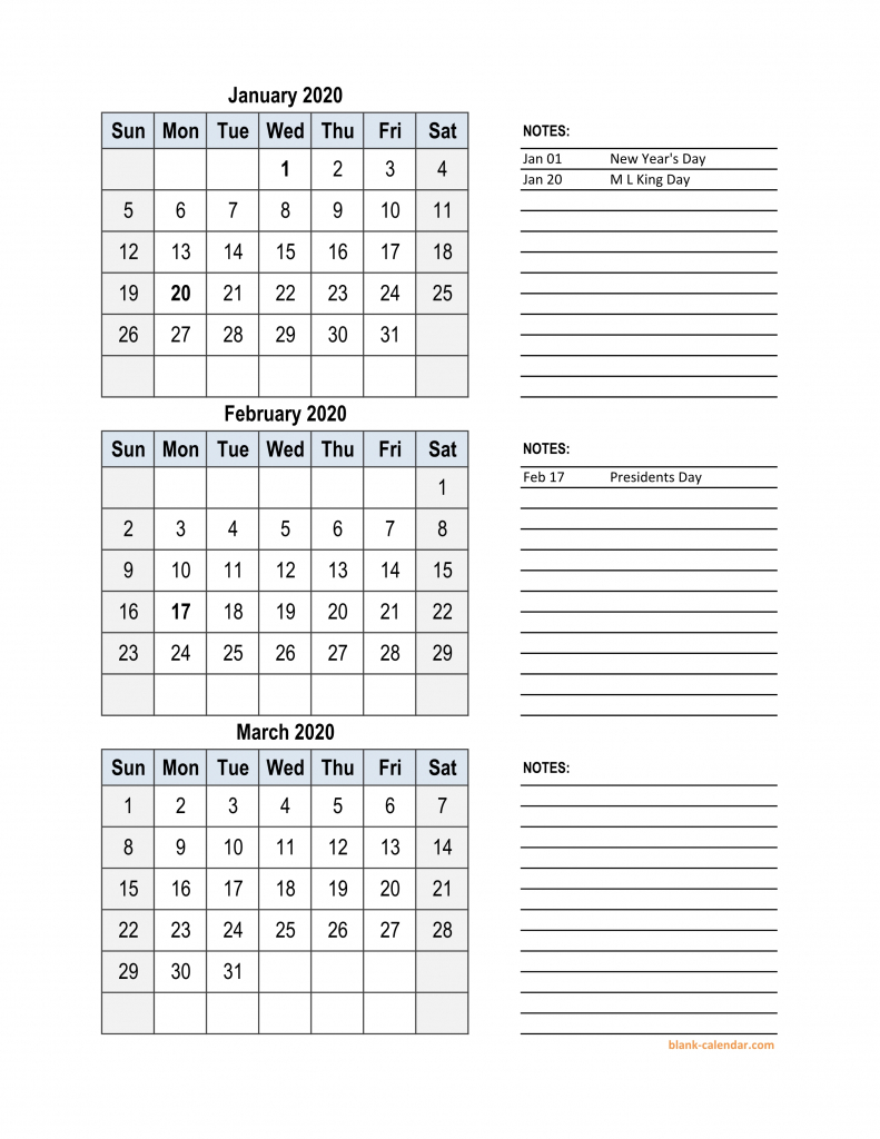 printable 3 month calendar 2020 kinisrsd7 printable three month calendar template
