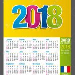 Useful Two Sided Calendar Calendar 2018 For Wallet Or Pocket Full Calend Wallet Size