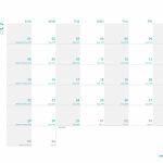 2019 Printable Monthly Calendar Template With Day Count Day Count Calander