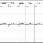 Blank Two Week Calendar Template Calendar Inspiration Design Printable Two Week Schedule