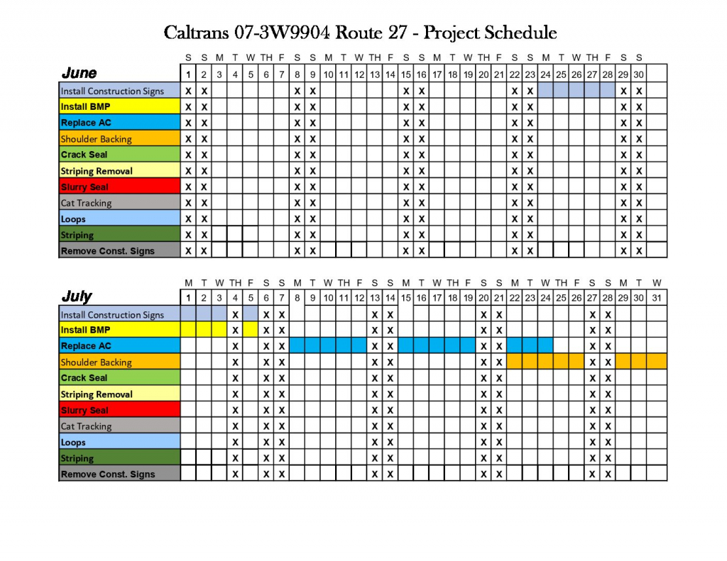 Caltrans Bid Calendar Printable Calendar 2023