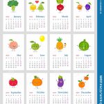 Cute Monthly Calendar 2019 Stock Vector Illustration Of Cute Calendar Weird Holidays