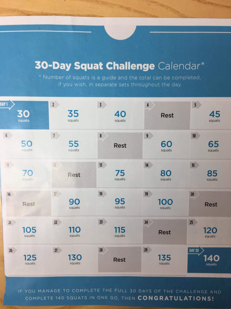 der therapies opd on twitter getting more active in the https www 30 day squat calendar