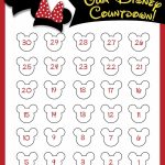 Disneyland Countdown Calendar Designs Nicolina Disney Countdown To Disney Calendar