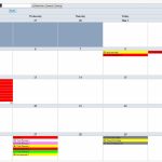 Enhanced Calendar Scheduling Database Template Calendar Ms Access Calendar Template