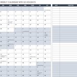 Free Excel Calendar Templates Msworks Calendar Download