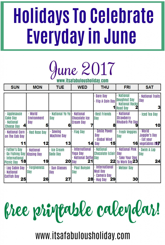 fun and unique holidays in june weird holidays holidays cute calendar weird holidays