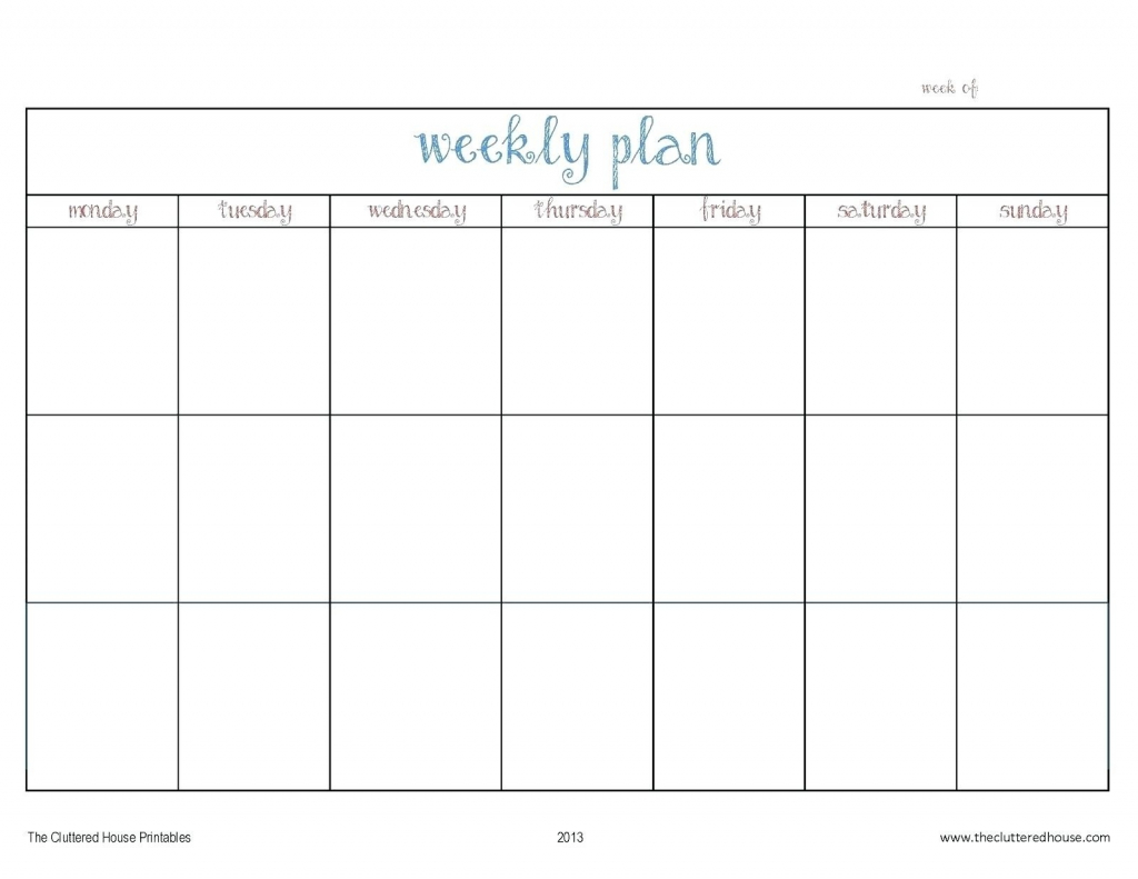 monday through friday printable calendar calepmidnightpigco monday friday calendar template