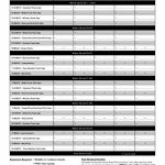 Printable Sample P90x Workout Schedule Form P90x Workout P90x Schedule Printable