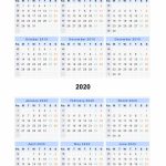 Split Year Calendars 2019 2020 Calendar From July 2019 To Monthly Calendar With Split