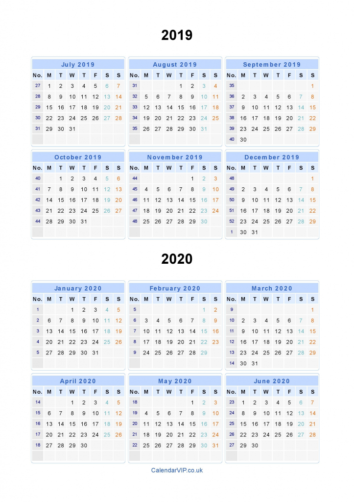 split year calendars 2019 2020 calendar from july 2019 to monthly calendar with split