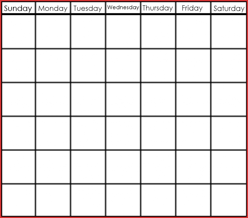 Unique 6 Week Printable Calendar Job Latter Get Blank 6 Week Blank Schedule