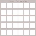 30 Day Calendar Blank Hayzelmolicommunications Printable Next 30 Day Calendar