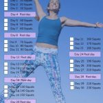 30 Day Squat Challenge A Fitness Challenge For All 30 Day Squat Challange Printable