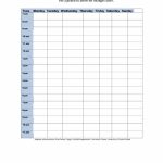 43 Effective Hourly Schedule Templates Excel Ms Word Free Printable Editable Hourly Schedule