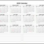 Annual Calendar 2020 Template Florialuckincsolutions Microsoft Online Yearly Calendar Templates Wallet Size