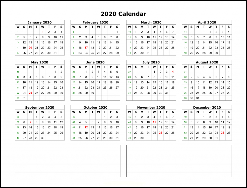 annual calendar 2020 template florialuckincsolutions microsoft online yearly calendar templates wallet size
