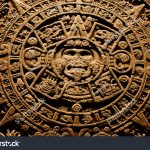 Aztec Calendar End World 1212 2012 Stock Image Download Now Aztec Calendar End Of The World