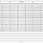 Blank 2018 To 2022 Calendar Five Year Template With Notes Five Year Printable Calendar