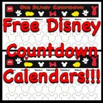 Countdown Calendars Disney Countdown Calendar Disney Free Disney Vacation Countdown Calendar