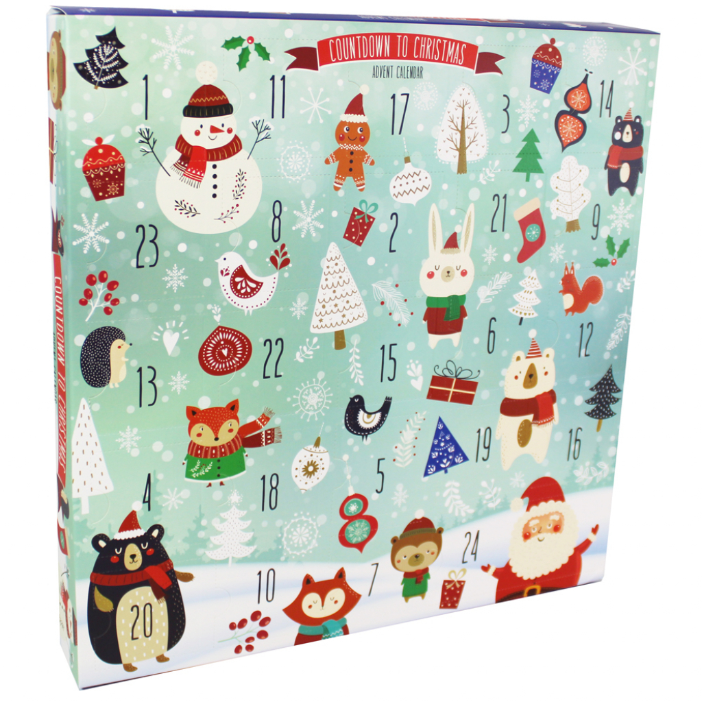 fill your own advent calendar snowy scene craft hobbies at the works make your own advent calendar 2020