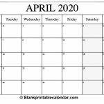Free Printable 2020 Calendarmonthly And Yearly Templates Printable 30 Day Calendar 2020