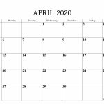 Free Printable Blank Monthly Calendar And Planner For April To Do Calendar To Print
