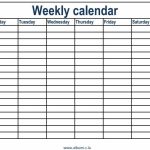 Free Printable Weekly Calendar With Time Slots Franklin Weekly Calendar Time Slots