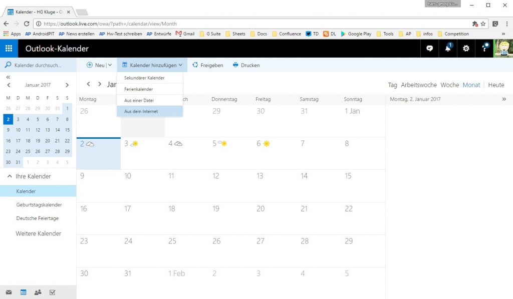 google kalender in outlook how to show an outlook calendar outlook calendar 2020 with google calendar