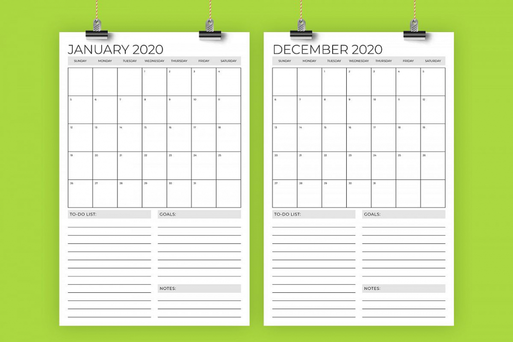 print 2020 calendar 11x17 calendar printables free templates 11 x 17 calendar template 2020 printable