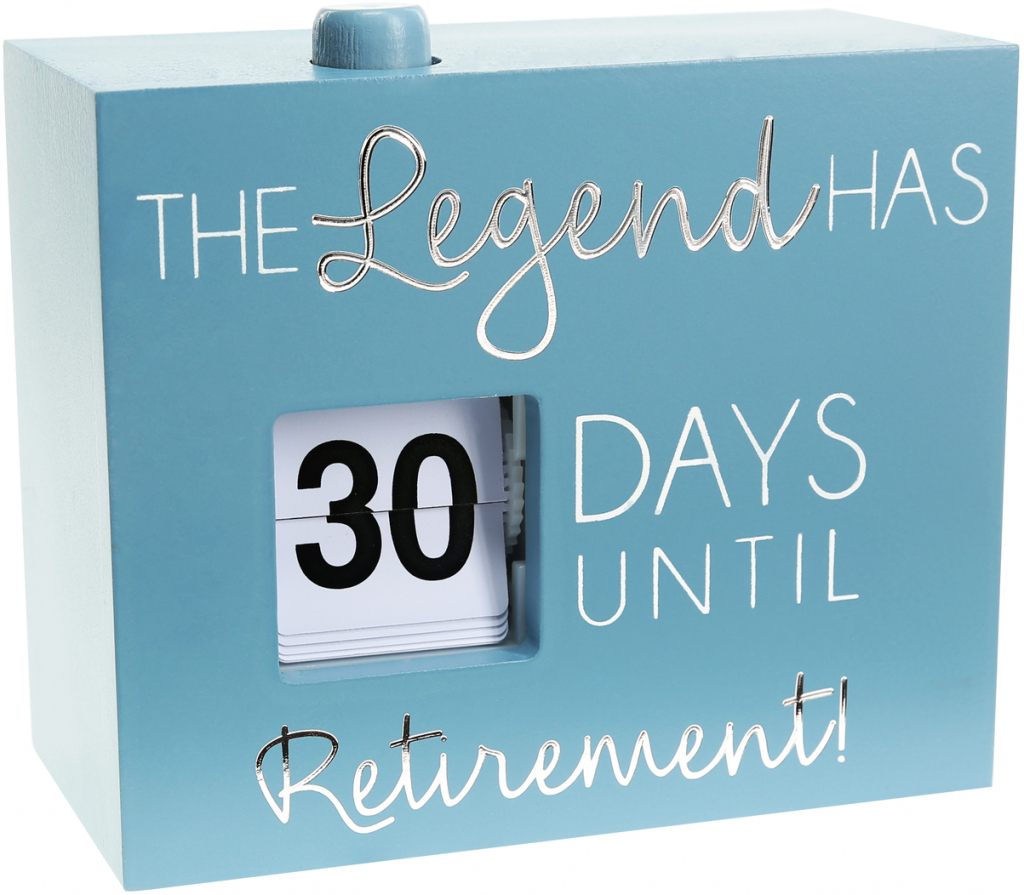 retirement 45 countdown calendar retierment calendar