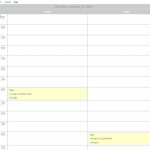 Show Events With Fromto Spanning Multiple Hours On Calendar A Calendar View By Days And Hours