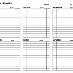 Task Planning Calendar Printable Blank Weekly Planner And Time And Date Schedule Template
