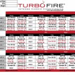 Turbo Fire Calendar Schedule Turbo Fire Workout Turbo Fire Calendar
