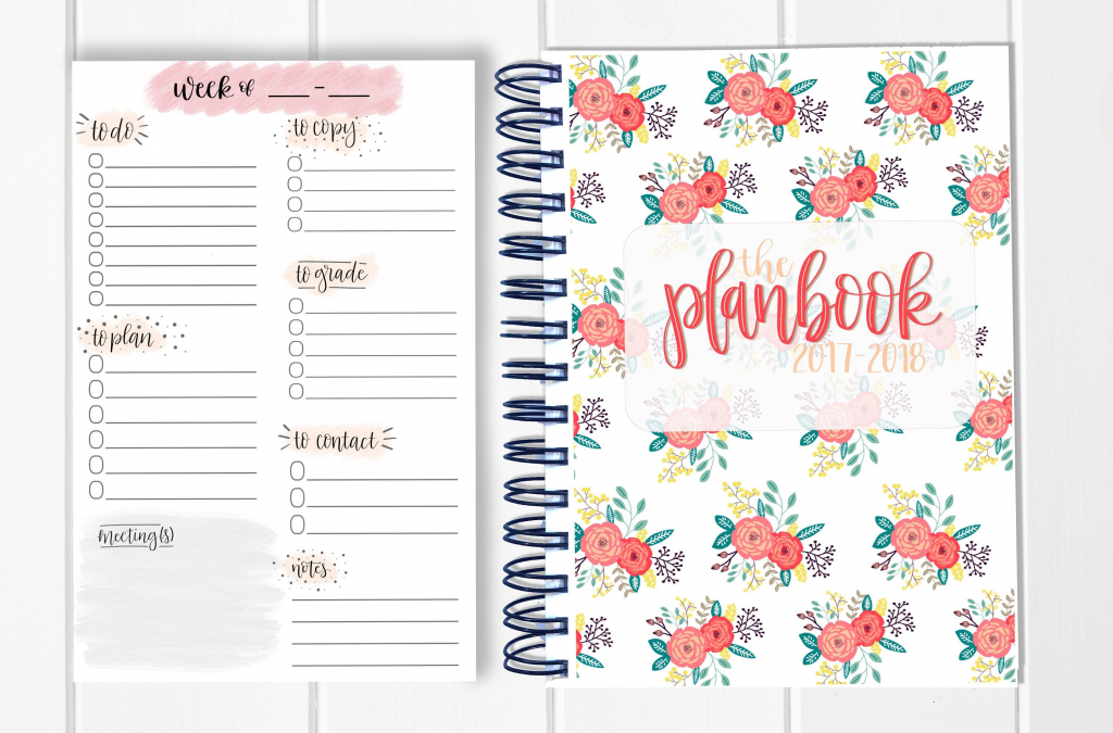 bundle lesson plan book planning notepad calendar lesson plans on calendar
