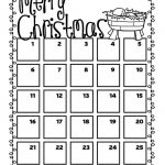 Free Printable Christmas Or Advent Countdown Calendars For Kids Countdown Calendar Printable