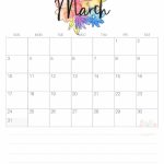 March 2019 Waterproof Calendar Download With Images Waterproof Calendar Download