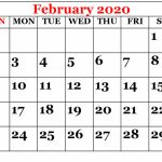 Printable February Calendar For 2020 Waterproof Paper 12 Waterproof Paper August 2020 1