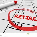 Retirement Day Date Circled Calendar Countdown Stop Working Free Retirement Calendar