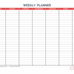 Weekly Planner 7 Days First Day Sunday A Week Of 7 Days 7 Day A4 Calendar