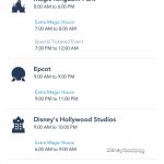 What To Do When Your Disney Trip Is A Big Fat Failure Extra Extra Magic Hours Calendar
